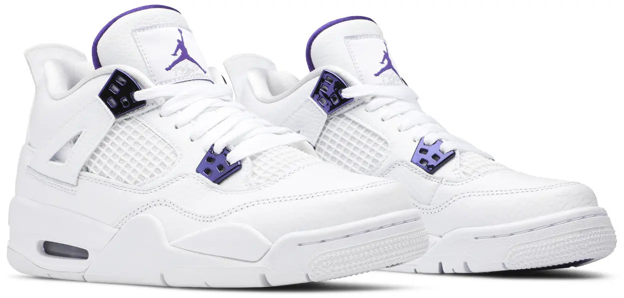 Jordan 4s Retro Gs ‘Purple Metallic’